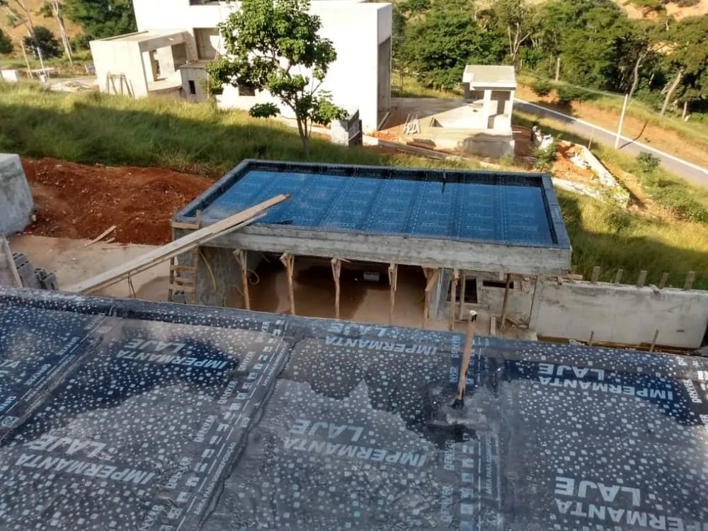 Impermeabilização em Casa Residencial com Manta Asfáltica 4mm